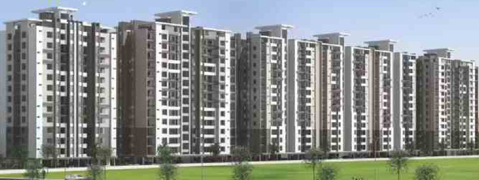 Royal Green's-2 residential towers